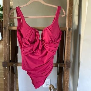 Miraclesuit Women's One Piece Swimsuit in Pink